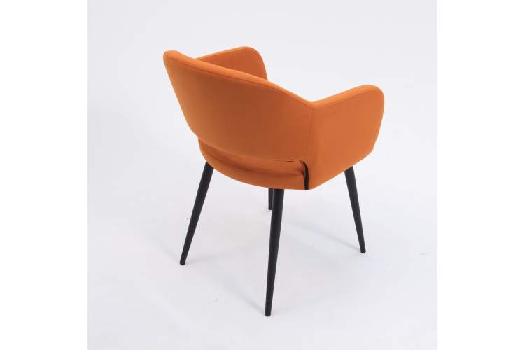 Стул Пичч чёрный / оранжевый-2