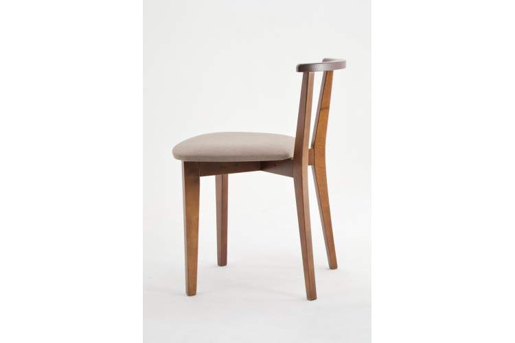 Стол Arki К 100 орех со стульями Франк ПМ орех/бежевая рогожка-9