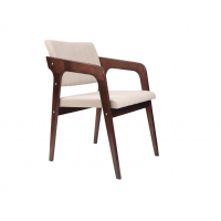 Стул-кресло Шадди венге/бежевый