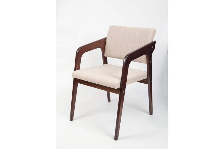 Стул-кресло Шадди венге/бежевый-7