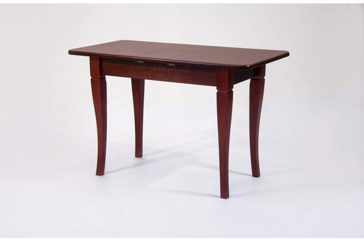 Обеденная группа Моцарт 120 со стульями Миранда орех/ ромб бежевый-5