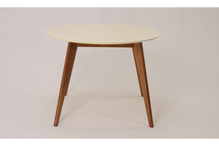 Стол Сканди К 100, Орех/Слоновая кость-7