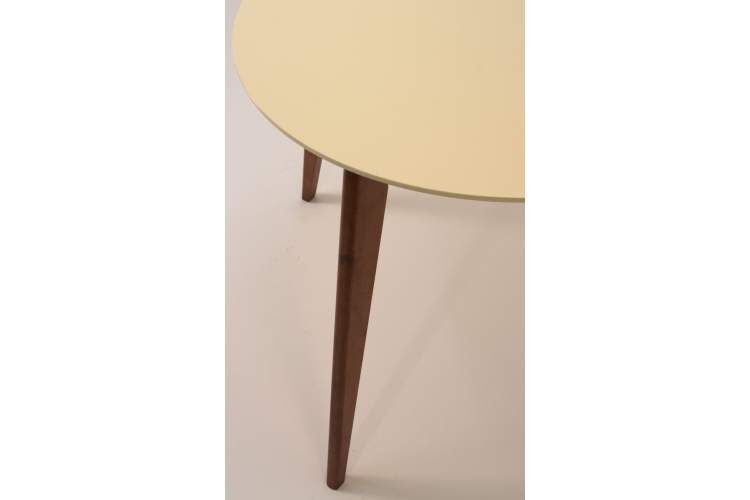 Стол Сканди К 100, Орех/Слоновая кость-6