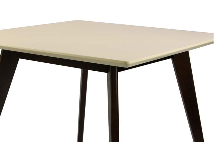 Стол Сканди М 100, Венге/Слоновая кость-2