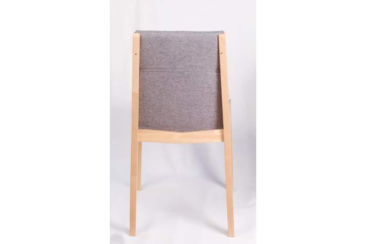 Стул Твит, Натуральное дерево/Серый-8