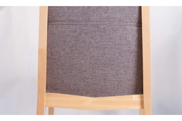 Стул Твит, Натуральное дерево/Серый-9