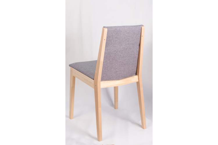 Стул Твит, Натуральное дерево/Серый-7