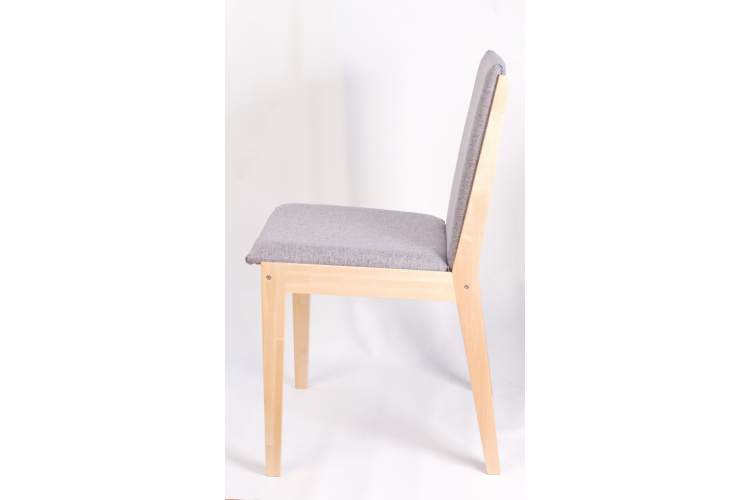 Стул Твит, Натуральное дерево/Серый-5