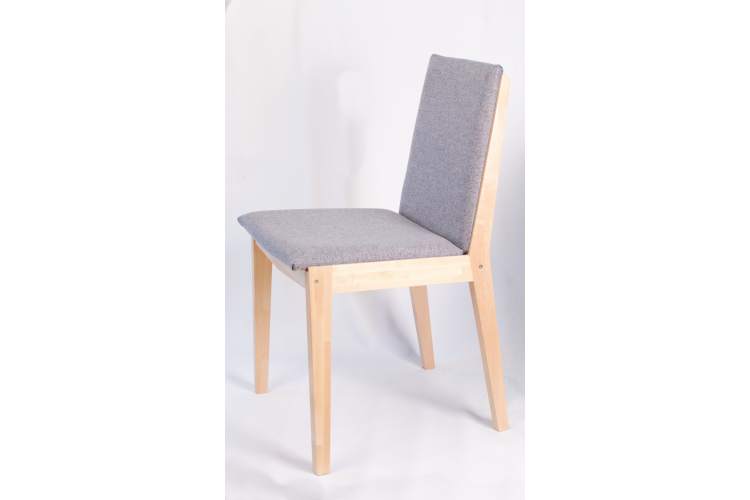 Стул Твит, Натуральное дерево/Серый-4