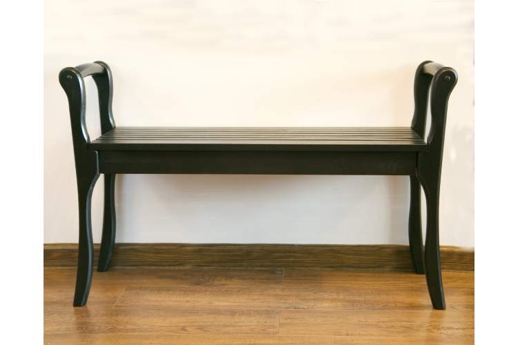 Банкетка с подлокотниками Лулу, венге-1