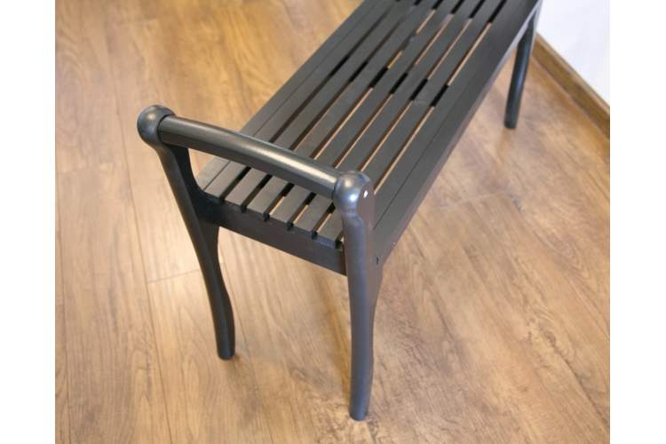 Банкетка с подлокотниками Лулу, венге-5