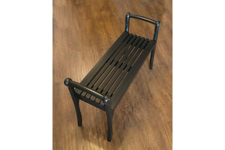 Банкетка с подлокотниками Лулу, венге-7