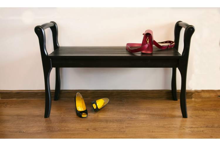 Банкетка с подлокотниками Лулу, венге-2