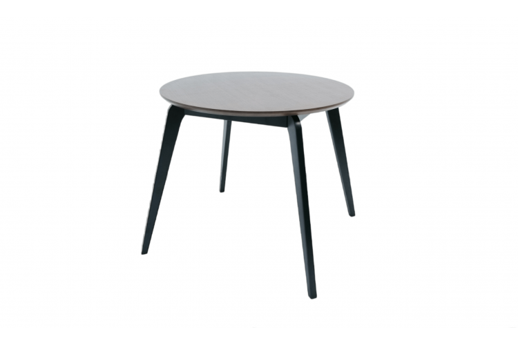 Стол Arki К 100 чёрный/орех