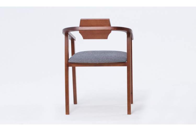 Стул-кресло Челси ПМ орех/графит-5