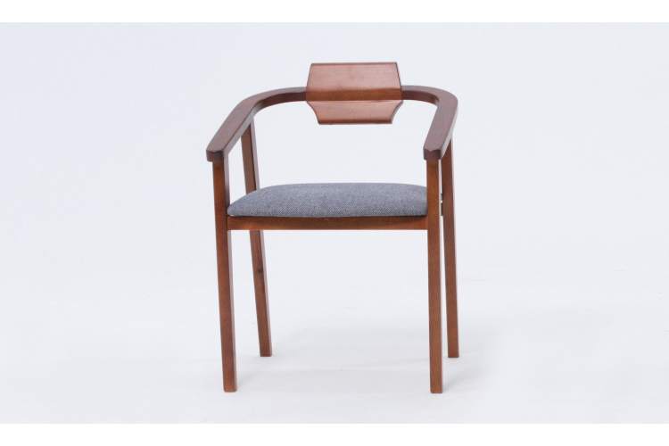 Стул-кресло Челси ПМ орех/графит-3