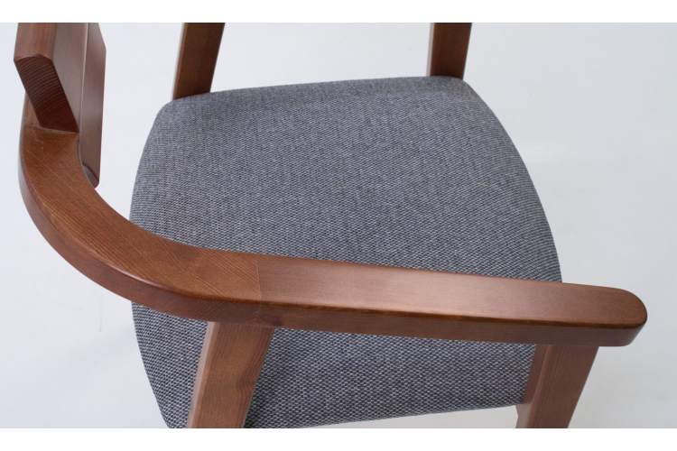 Стул-кресло Челси ПМ орех/графит-6