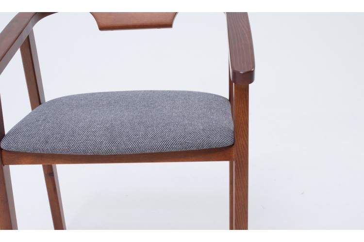 Стул-кресло Челси ПМ орех/графит-7