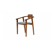 Стул-кресло Челси ПМ орех/графит