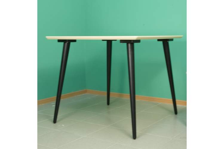 Стол Монте М 100 чёрное дерево/слоновая кость-2