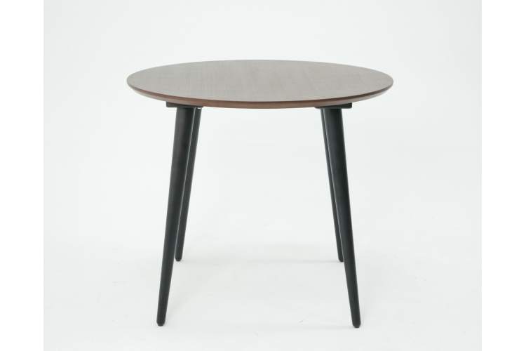 Стол Монте К 90 чёрное дерево/орех-5