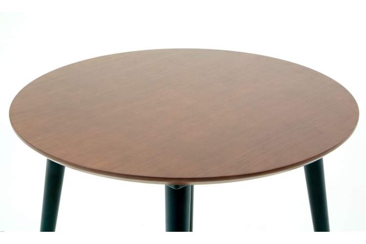 Стол Монте К 90 чёрное дерево/орех-10