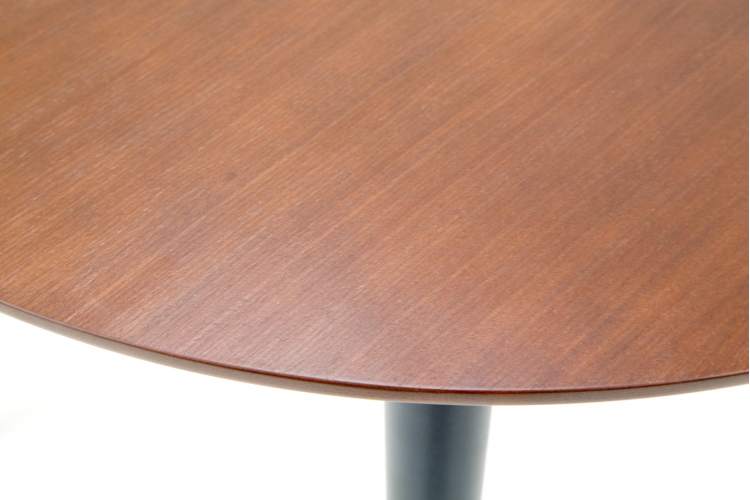 Стол Монте К 90 чёрное дерево/орех-8