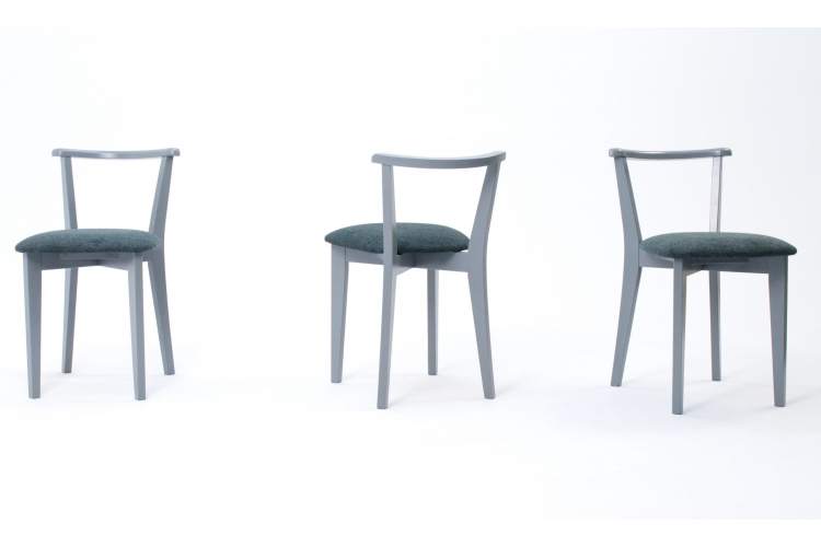 Стул Франк ПМ серый/зелёный-7