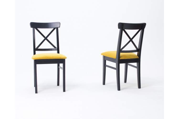 Стул Ингольф ПМ чёрный/жёлтый-7