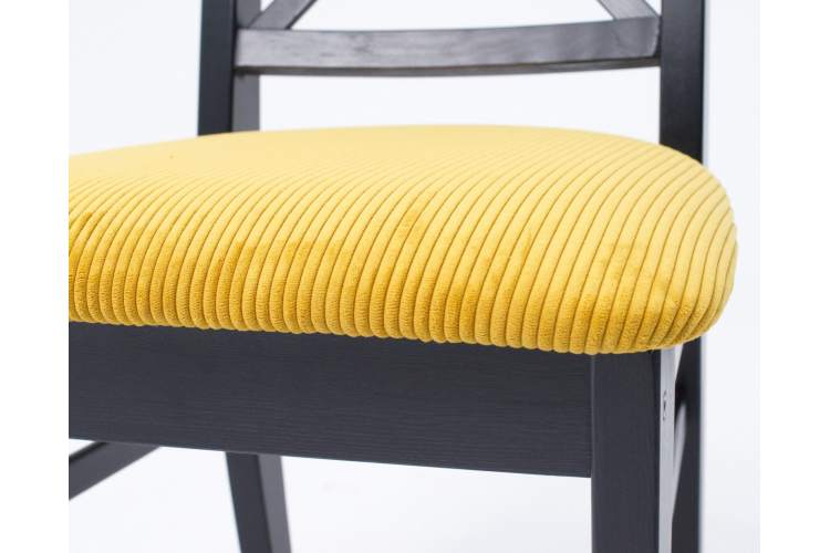 Стул Ингольф ПМ чёрный/жёлтый-4