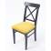 Стул Ингольф ПМ чёрный/жёлтый