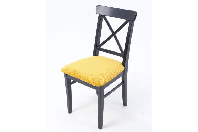 Стул Ингольф ПМ чёрный/жёлтый-2