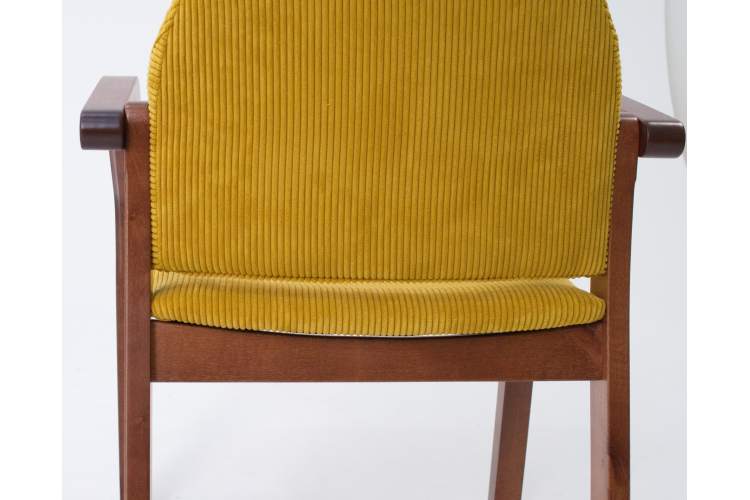 Стул-кресло Джуно 2.0 орех/жёлтый-12
