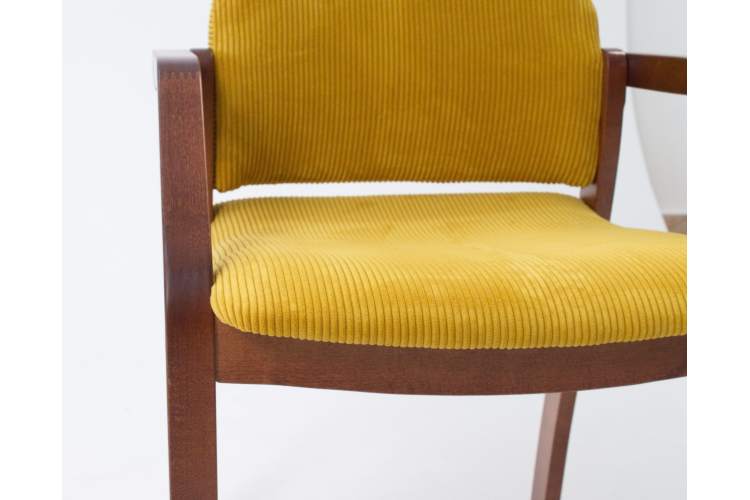 Стул-кресло Джуно 2.0 орех/жёлтый-10