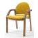 Стул-кресло Джуно 2.0 орех/жёлтый