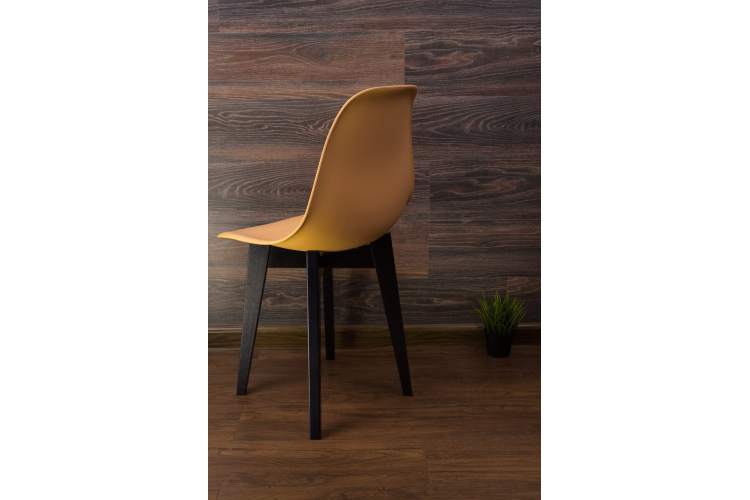 Стул Сашш чёрный /персиковый-5