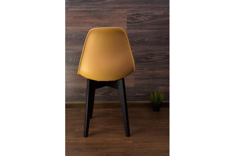 Стул Сашш чёрный /персиковый-4