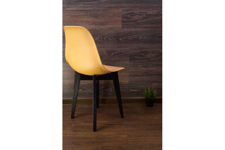 Стул Сашш чёрный /персиковый-3