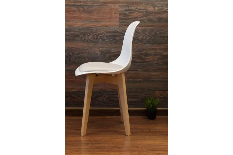 Стул Сашш натур /белый, серый-7