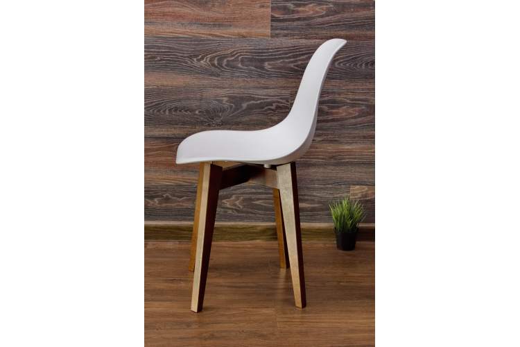 Стол Сканди М 100 орех со стульями Сашш орех белый-14