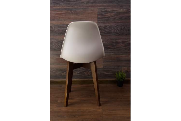 Стул Сашш орех /белый, горчичный-3