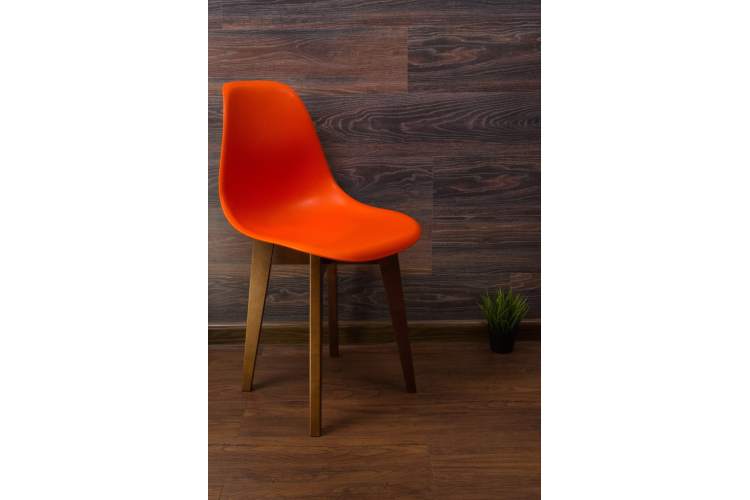 Стул Сашш орех /оранжевый-6