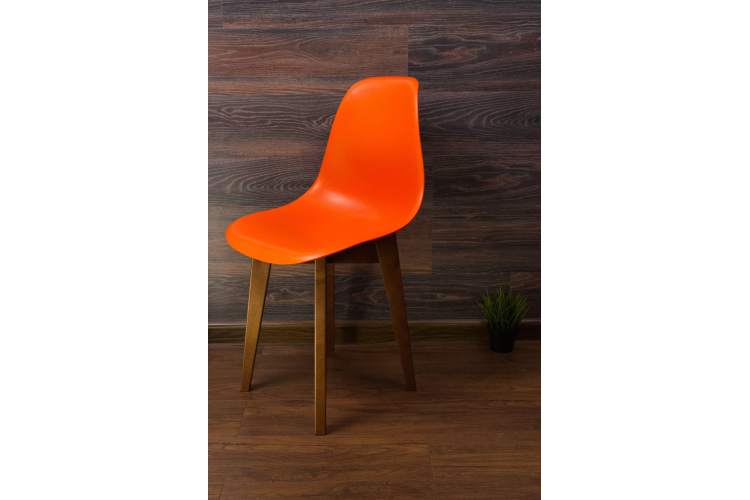 Стул Сашш орех /оранжевый-5