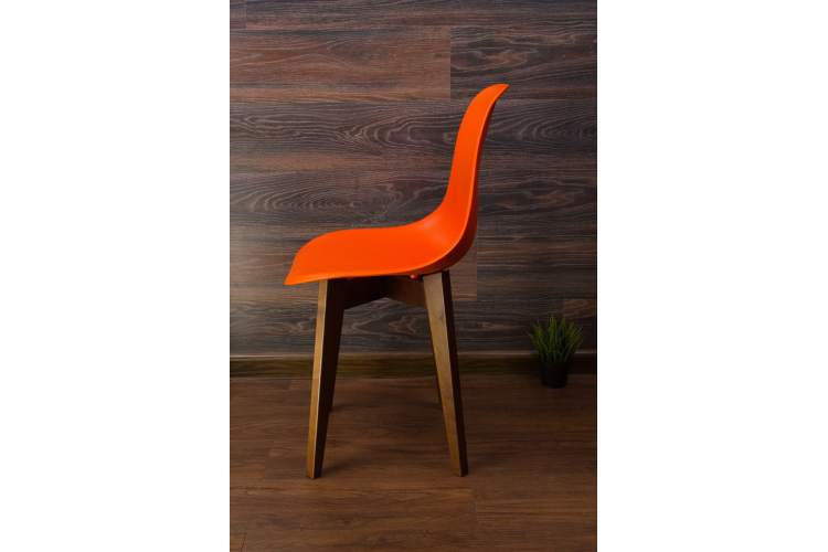 Стул Сашш орех /оранжевый-4