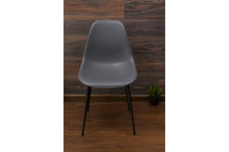 Стул Туссе чёрный /серый-6