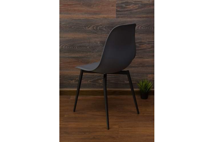 Стул Туссе чёрный /серый-3