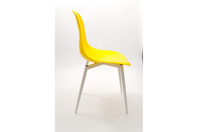 Стул Туссе белый /жёлтый-10