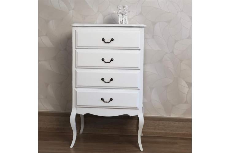 Комод Малонн Ави 4 ящика Белый-5