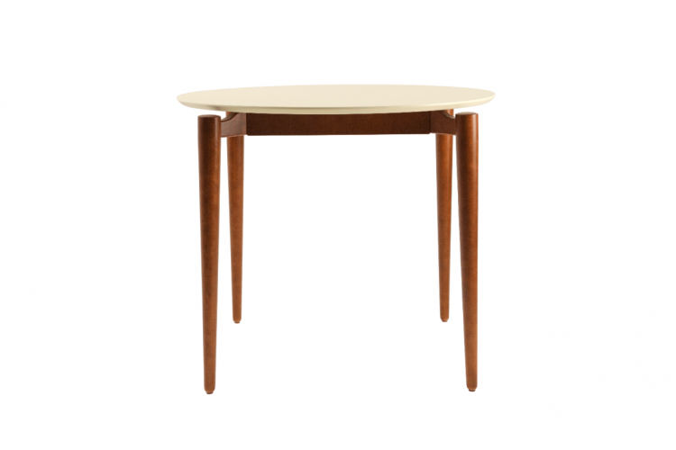 Стол Pawook К 90 орех/слоновая кость