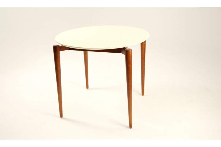 Стол Pawook К 90 орех/слоновая кость-2